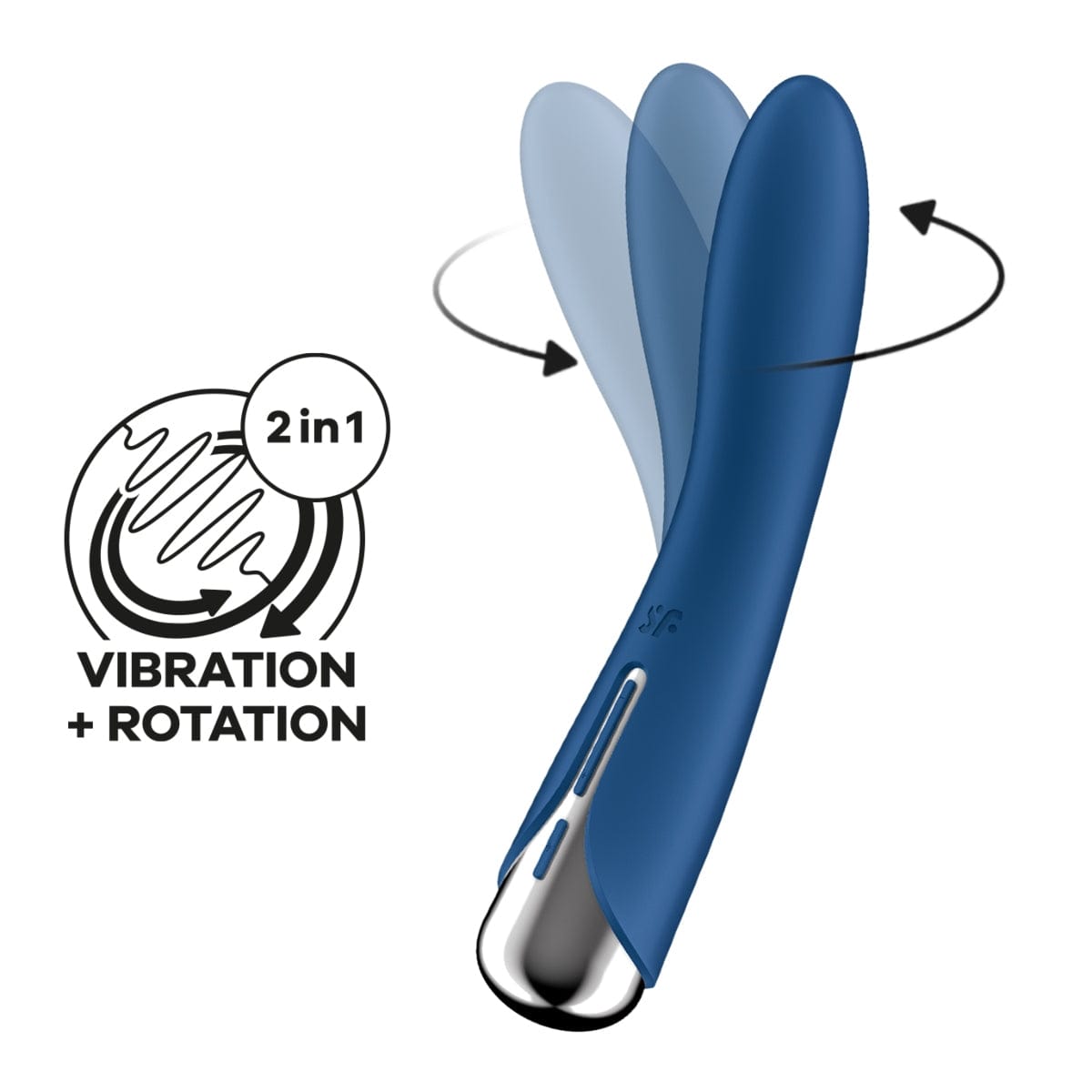 Satisfyer - Spinning Vibe 1 Rotating G-Spot Vibrator | Choice of 2 Colours Satisfyer - For Me To Love