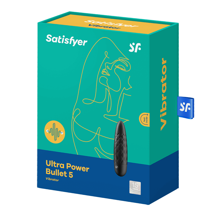 Satisfyer - Ultra Power Bullet 5 Vibrator | USB Rechargeable Satisfyer - For Me To Love