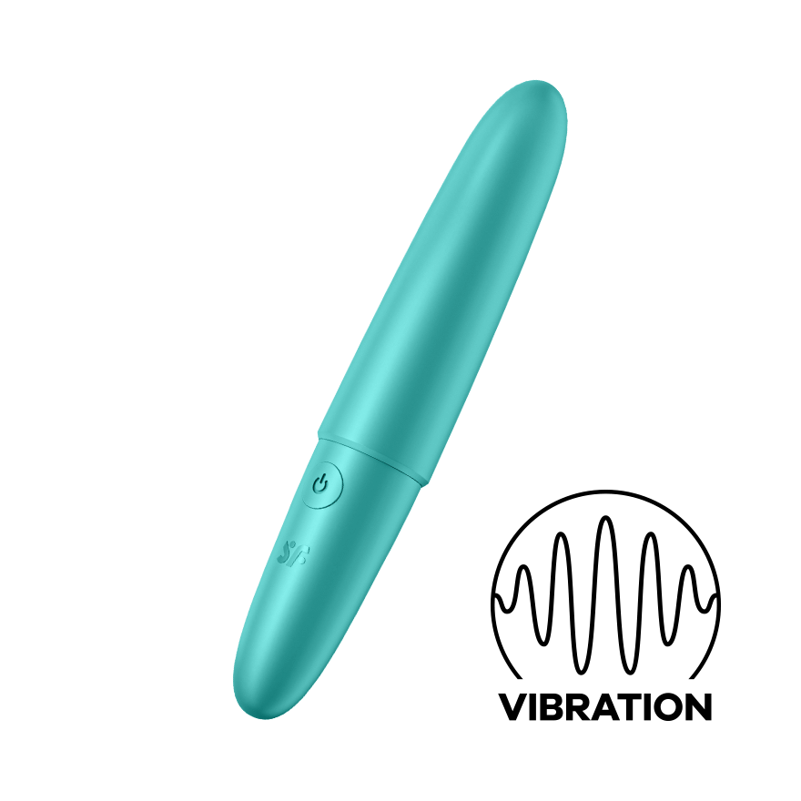 Satisfyer - Ultra Power Bullet 6 Vibrator Turquoise | USB Rechargeable Satisfyer - For Me To Love