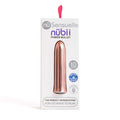 SENSUELLE NUBII 10 FUNCTION USB RECHARGEABLE BULLET - ROSE GOLD nu sensuelle - For Me To Love