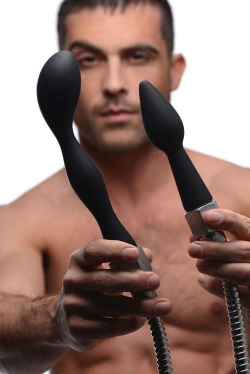 Silicone Enema Shower Attachment Set Cleanstream - For Me To Love