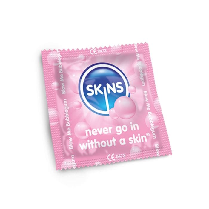 Skins - Bubblegum Flavoured Condoms | 12 Pack Skins - For Me To Love