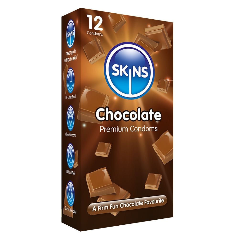 Skins Skins Condoms Chocolate 12 Pack International 1