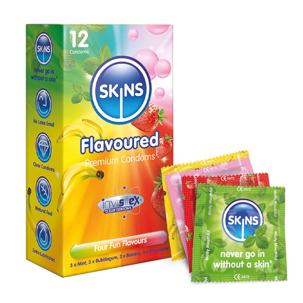 Skins Skins Condoms Flavours 12 Pack