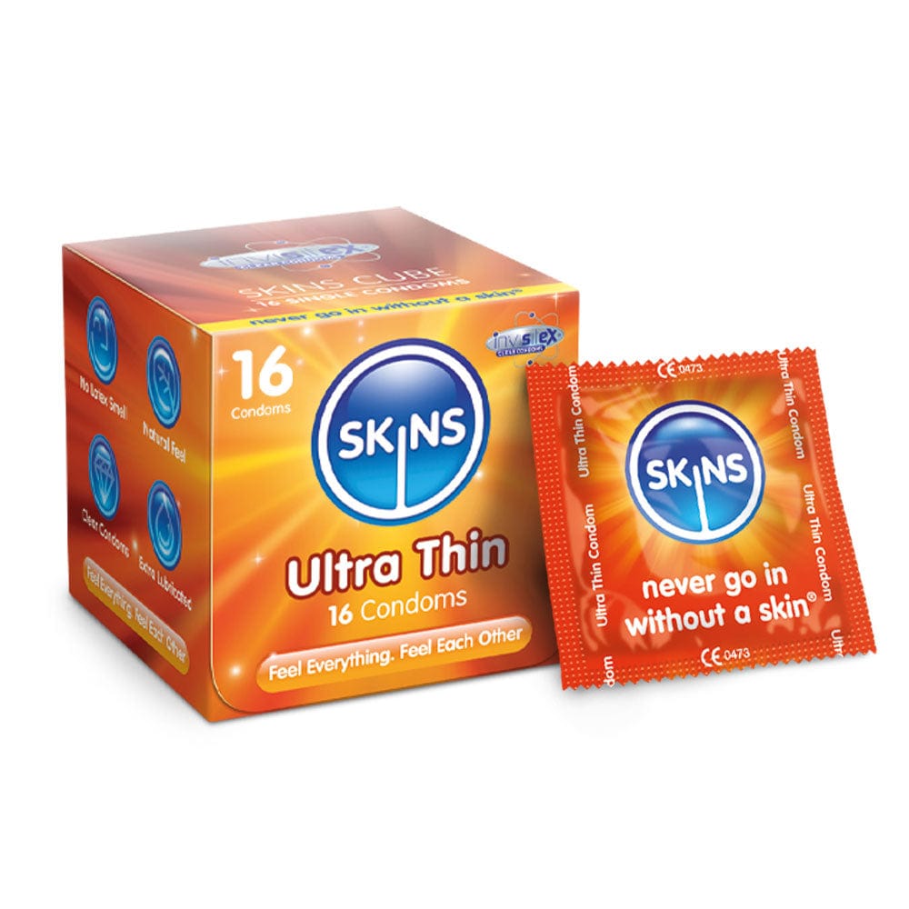 Skins Skins Condoms Ultra Thin Cube 16 Pack