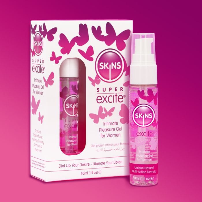 Skins - Super Excite Clitoral Stimulation Gel | 30ml Skins - For Me To Love