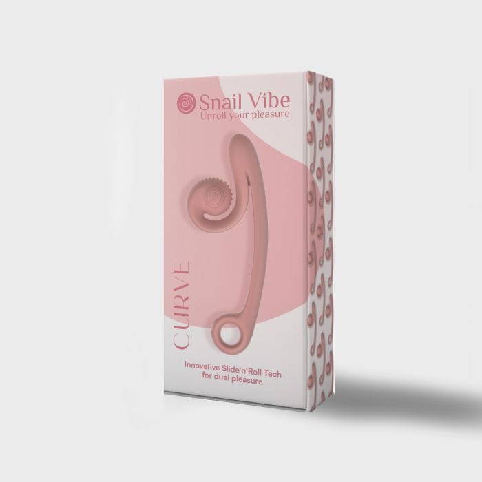 Snail Vibe - Extra Powerful Duel Stimulating Vibrator - USB Rechargeable | Peachy Pink Snail Vibe - For Me To Love