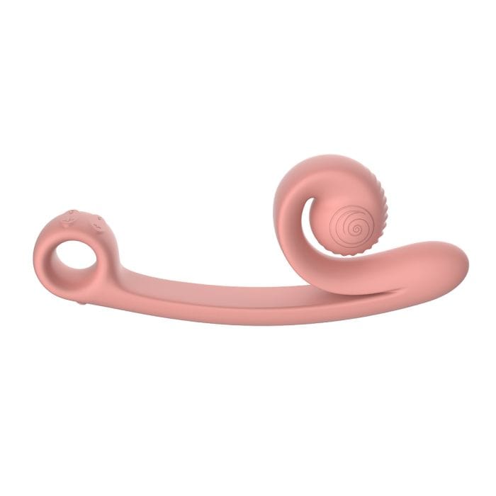 Snail Vibe - Extra Powerful Duel Stimulating Vibrator - USB Rechargeable | Peachy Pink Snail Vibe - For Me To Love