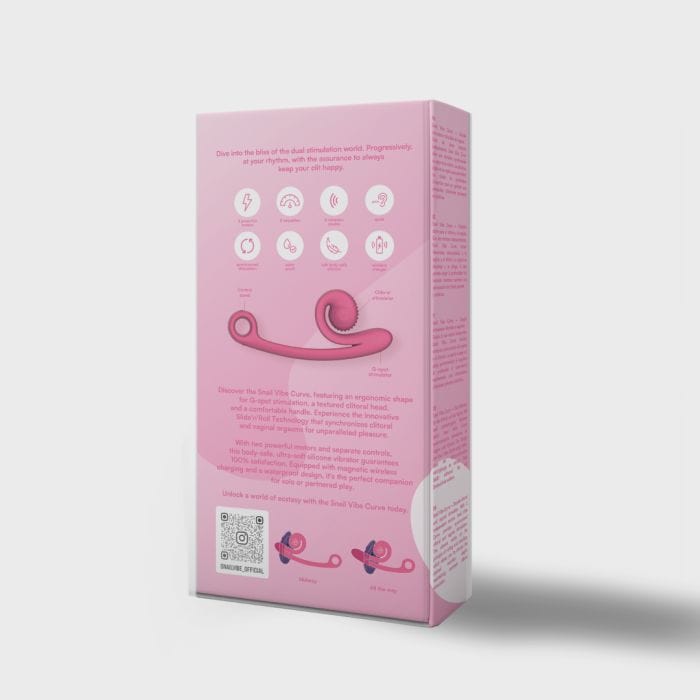 Snail Vibe - Extra Powerful Duel Stimulating Vibrator - USB Rechargeable | Pink Snail Vibe - For Me To Love