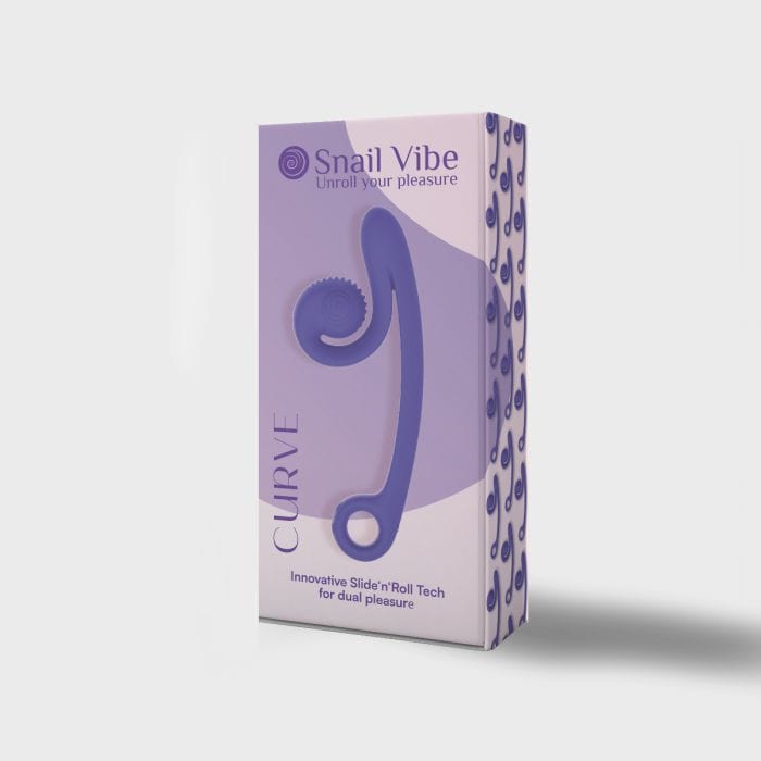 Snail Vibe - Extra Powerful Duel Stimulating Vibrator - USB Rechargeable | Purple Snail Vibe - For Me To Love