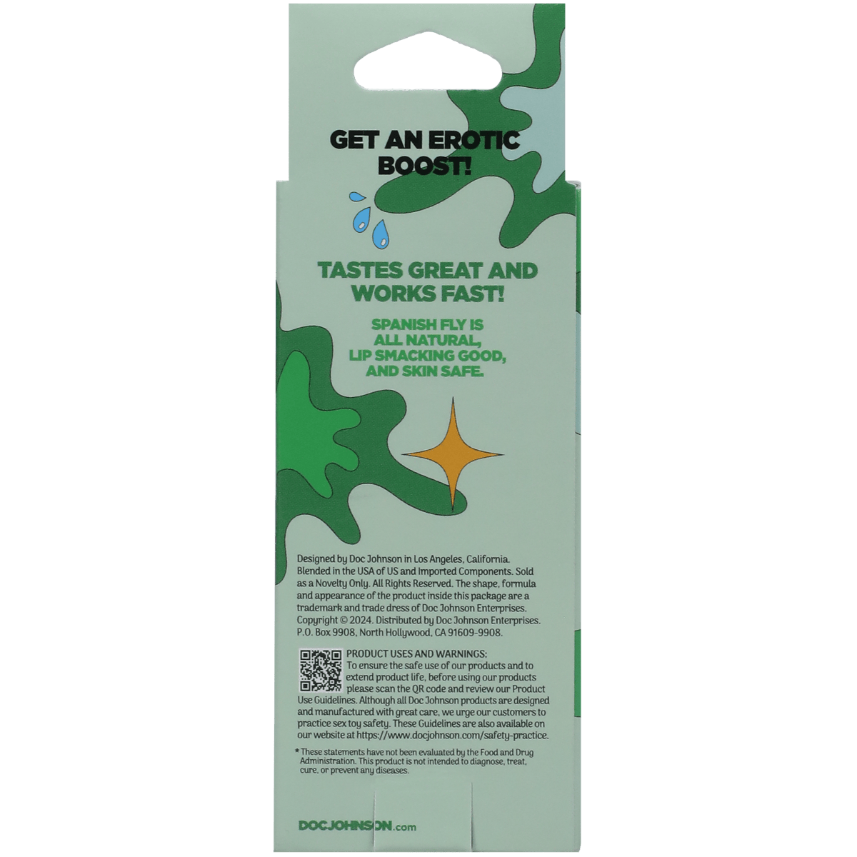 Spanish Fly Sex Liquid -  Cooling Mint | 29ml Doc Johnson - For Me To Love