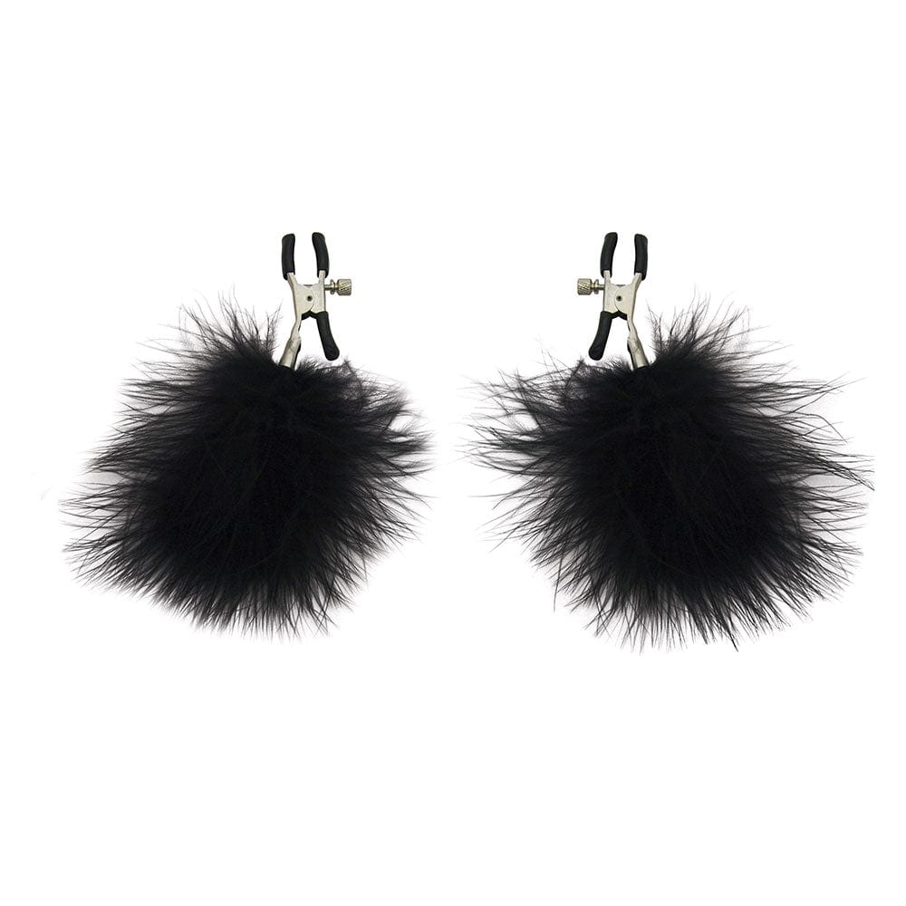 Sportsheets S&M Feathered Nipple Clamps