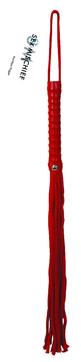 Sportsheets S&M Red Rope Flogger