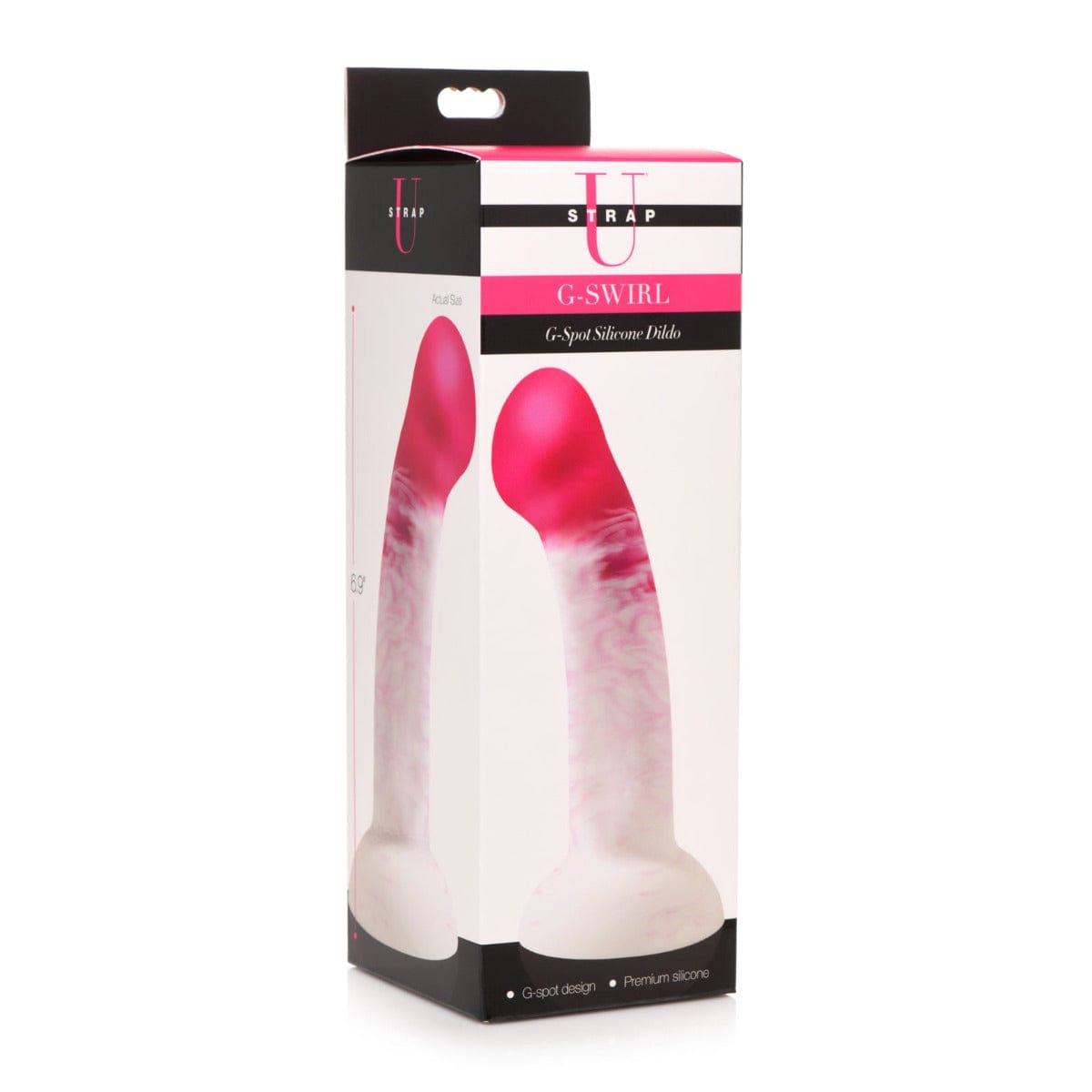 Strap U - G-Spot Silicone Suction Cup and Harness Compatible Dildo | 6 inches Strap U - For Me To Love