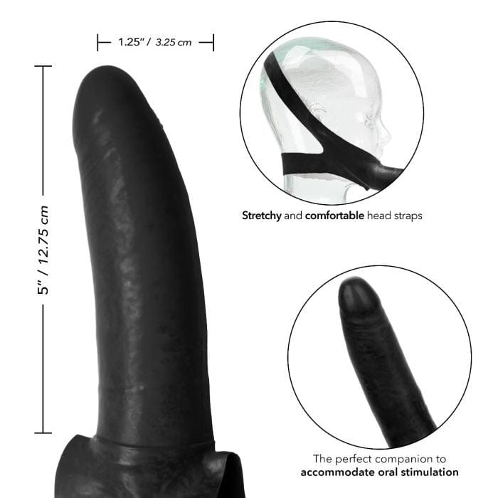 The Accomodator Face Probe | Black 5 inches Calexotics - For Me To Love