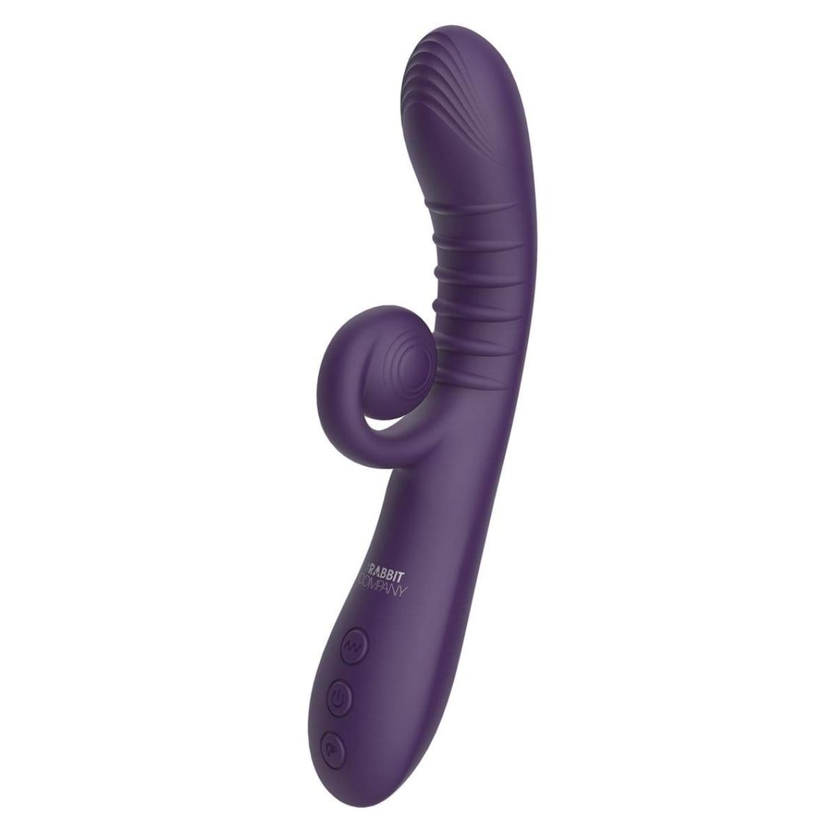 The Rabbit Company - Rolling Rabbit G-Spot & Clitoral Multi-Speed Vibrator | Purple The Rabbit Company - For Me To Love