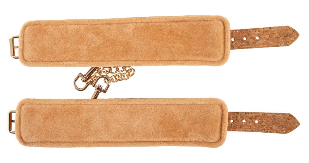 Vegan Fetish Handcuffs with Chain & Snap Hooks | Half Price vegan fetish - For Me To Love
