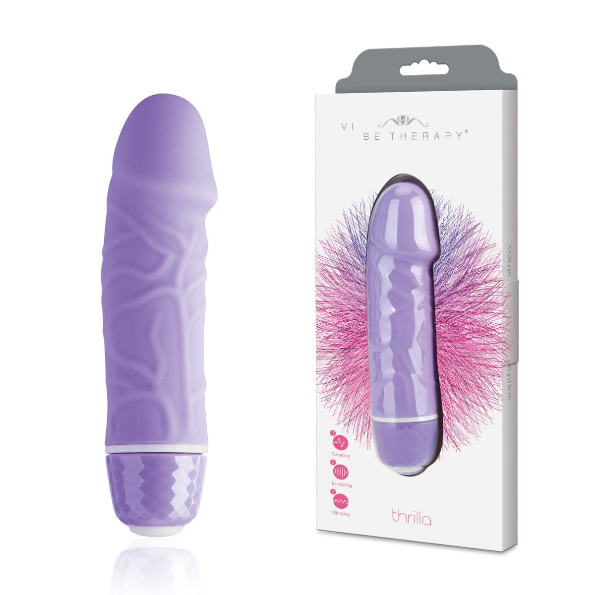 Vibe Therapy - Mini Thrilla Vibrator | Purple Vibe Therapy - For Me To Love