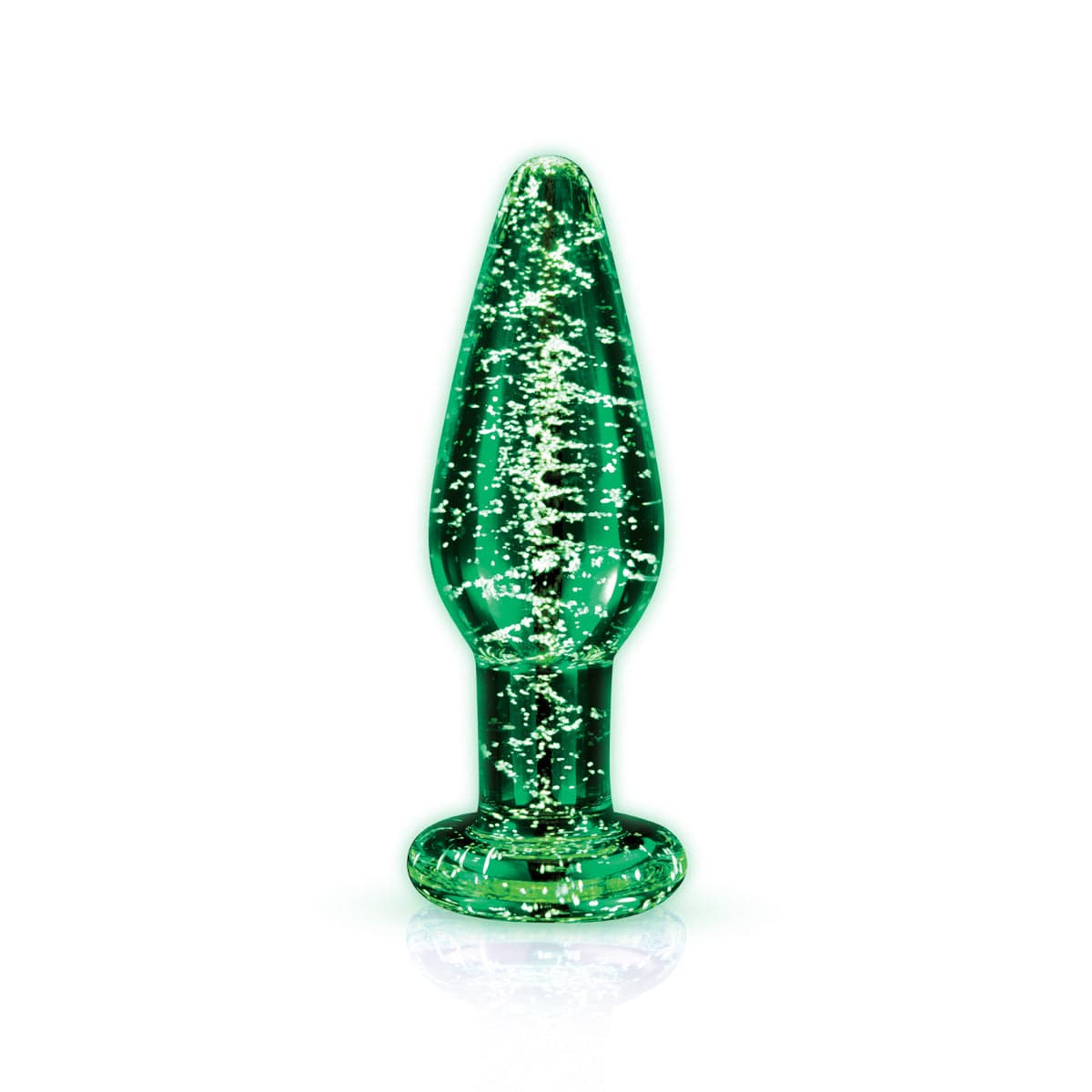 Whipsmart - Glow In The Dark Glass Butt Plug | 3.5 inches WhipSmart - For Me To Love